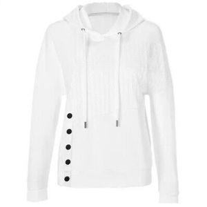 Cabi New NWT ATC Road Trip Hoodie #5920 White Size L